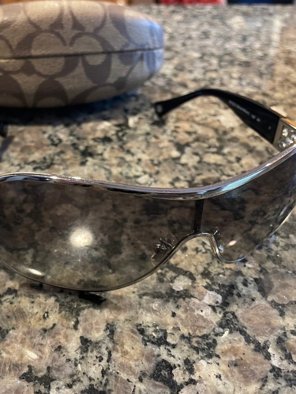 Coach Aviator Sunglasses with Case